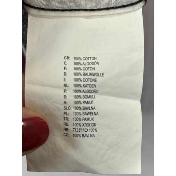 Vans men's black/red plaid button up long sleeve shirt, size M - Picture 4 of 9